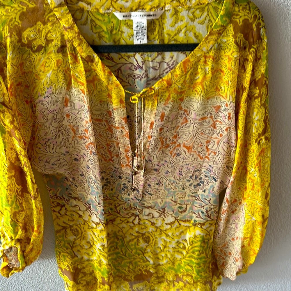 100% Silk DIANEvonFRUSTENBERG - Picture 2 of 6